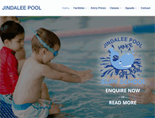 Tablet Screenshot of jindaleepool.com